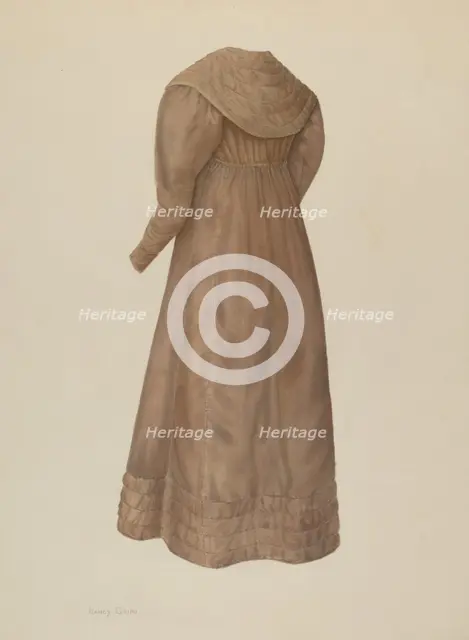 Traveling Coat, 1935/1942. Creator: Nancy Crimi.