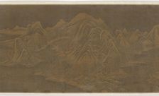 Traveling in Snowy Mountains, Ming or Qing dynasty, 17th century. Creator: Unknown