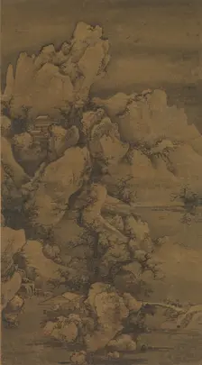 Traveling through Snow-Covered Mountains. Creator: Yao Yanqing