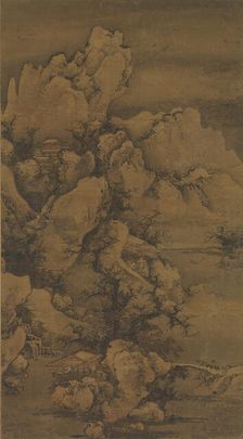 Traveling through Snow-Covered Mountains. Creator: Yao Yanqing