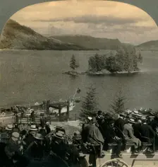 Traveling through the Enchanting Country of the Trossachs, Scotland 1902. Creator: Keystone View Company