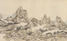 Traveling to the Southern Sacred Peak (image 18 of 28), between c1700 and c1800. Creator: Zhang Ruocheng