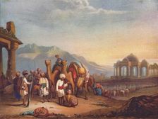 Travellers with Escort in the Ancient Province of Kattywar 1908