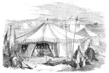 Travellers Encampment in the Desert, 1857. Creator: Unknown