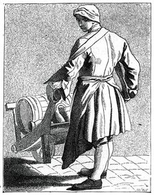 Travelling vinegar manufacturer, 1737-1742.Artist: Bouchardon