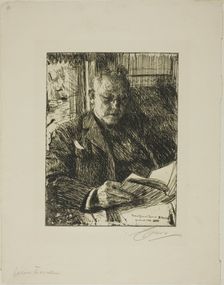 Travelling Companion (Mr. Ch. Deering), 1904. Creator: Anders Leonard Zorn