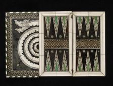 Travelling games board, 15th century