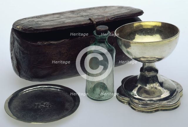 Travelling Mass set, c1535. Creator: Unknown.