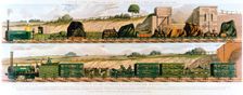 Travelling on the Liverpool and Manchester Railway 1831