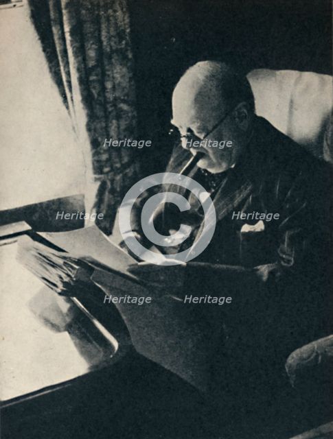 'Travelling Round Britain', 1940s, (1945). Creator: Unknown.