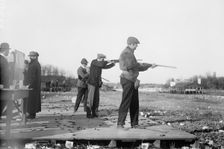 Travers Island - National Championship [guns], between c1910 and c1915. Creator: Bain News Service