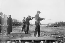 Travers Island - National Championship [guns], between c1910 and c1915. Creator: Bain News Service