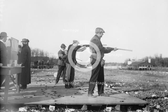 Travers Island - National Championship [guns], between c1910 and c1915. Creator: Bain News Service.