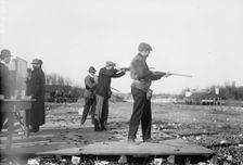 Travers Island, New York, National Championship [guns], between c1910 and c1915. Creator: Bain News Service