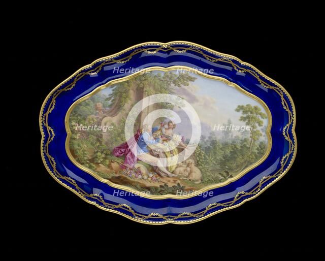 Tray, 1772. Artist: Unknown.