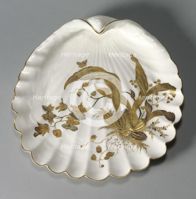 Tray, 1882-1890. Creator: Ott & Brewer Company (American).