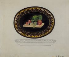 Tray, 1935/1942. Creator: Grace Halpin