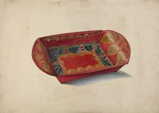 Tray, 1935/1942. Creator: Myra Newswanger
