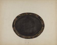Tray, 1935/1942. Creator: Mary Fitzgerald