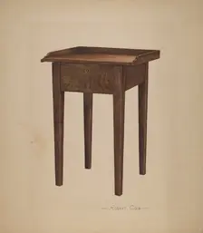 Tray Table, c. 1940. Creator: Robert Cole