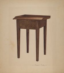 Tray Table, c. 1940. Creator: Robert Cole
