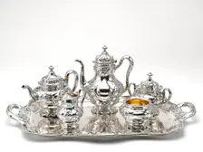 Tray with Handles (part of a set), 1900. Creator: Gorham Manufacturing Company