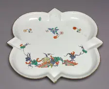 Tray, c. 1730. Creator: Chantilly Porcelain Factory (French)