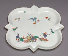 Tray, c. 1730. Creator: Chantilly Porcelain Factory (French)