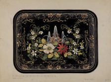 Tray, c. 1937. Creator: Grace Halpin
