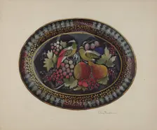 Tray, c. 1940. Creator: Charles Roadman