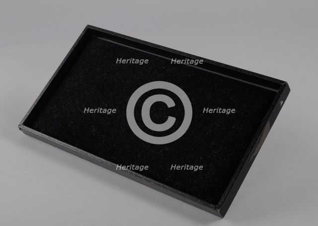 Tray for dresser set owned by Lena Horne, mid 20th Century. Creator: Kassoy.