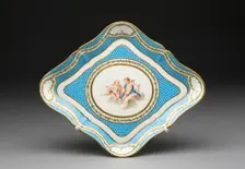 Tray (from a tea service), Sèvres, 1770. Creators: Sèvres Porcelain Manufactory, Jacques Fontaine