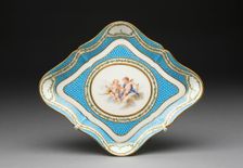 Tray (from a tea service), Sèvres, 1770. Creators: Sèvres Porcelain Manufactory, Jacques Fontaine