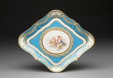 Tray (from a tea service), Sèvres, 1770. Creators: Sèvres Porcelain Manufactory, Jacques Fontaine