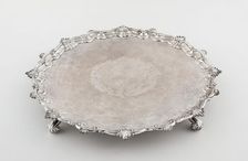 Tray, London, 1755/56. Creator: William Preston