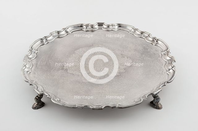 Tray, London, 1731/32. Creator: John Tuite.