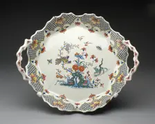 Tray, Rouen, 1725/30. Creator: Unknown