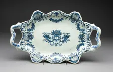 Tray, Rouen, c. 1700/20. Creator: Unknown