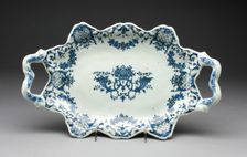 Tray, Rouen, c. 1700/20. Creator: Unknown