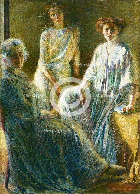 Tre donne (Three women), 1909-1910.
