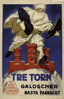 Tre Torn galoscher, 1920s. Creator: D'Ylen, Jean (1886-1938)