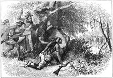 Treachery of the Cherokees, 18th century (c1880)