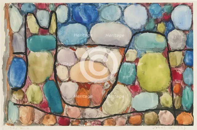 Treasure above Ground (Schatz über Tag), 1935. Artist: Klee, Paul (1879-1940)