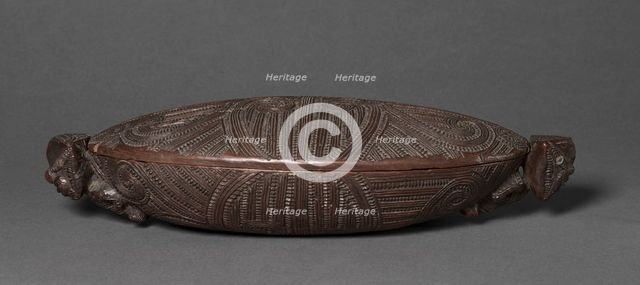Treasure Box (Wakahuia), 1800s. Creator: Unknown.
