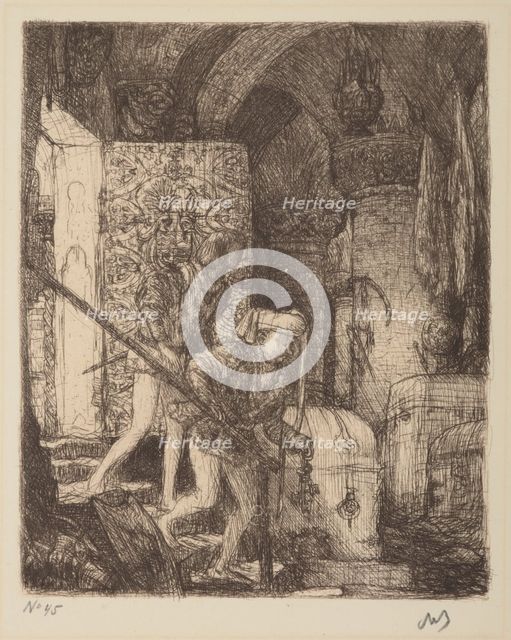 Treasure trove, 1902. Creator: Marius Bauer.