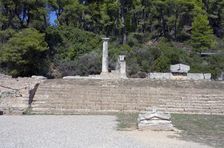 Treasuries in Olympia, Greece. Artist: Samuel Magal
