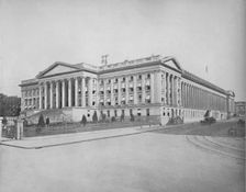 Treasury Building, Washington, D.C. c1897. Creator: Unknown