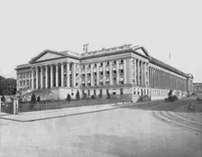 Treasury Building, Washington DC, USA, c1900. Creator: Unknown
