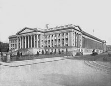 Treasury Building, Washington DC, USA, c1900. Creator: Unknown