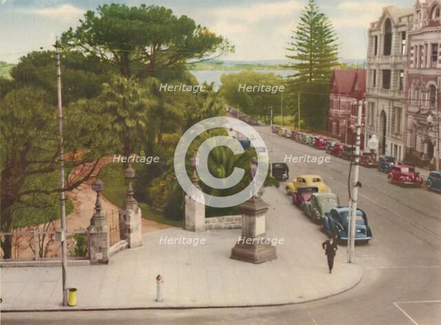 'Treasury Gardens', c1947. Creator: Unknown.